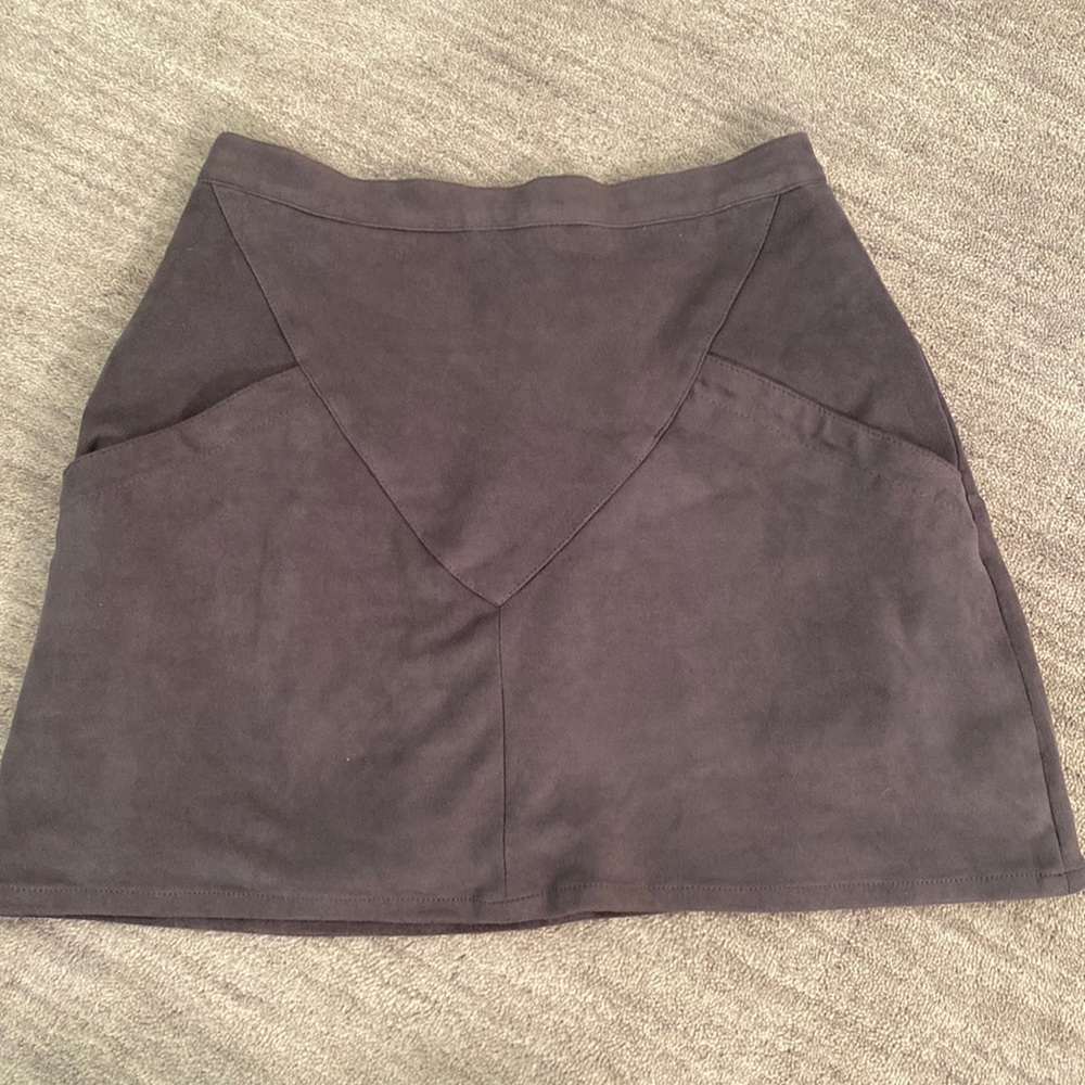 LF Suede Mini Skirt